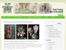 Tablet Screenshot of islandhomegarden.com